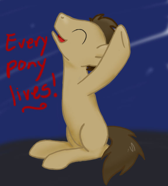 Everypony lives, Derpy, everypony lives!