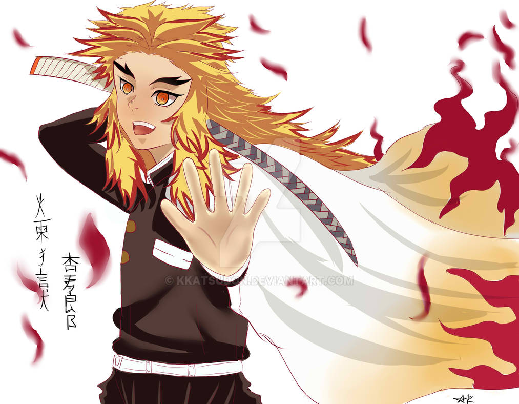 Rengoku Kyojuro by kkatsudon on DeviantArt