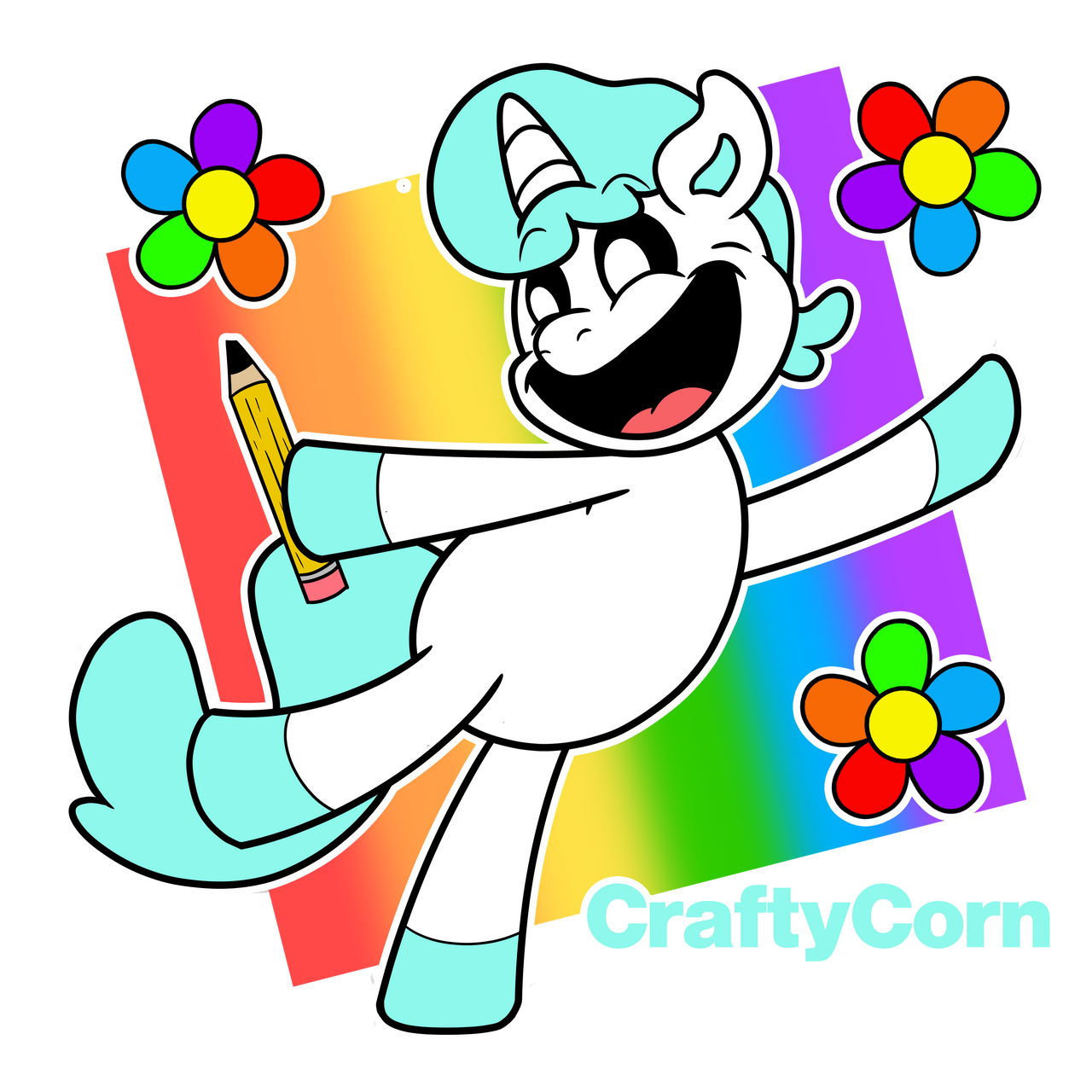 Smiling Critters: CraftyCorn by Gregory-the-Griffon on DeviantArt