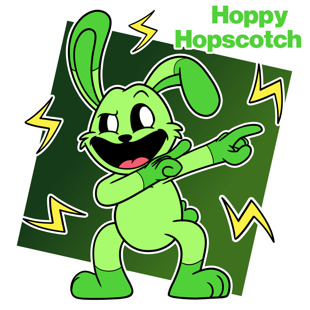 Smiling Critters: Hoppy Hopscotch by Gregory-the-Griffon on DeviantArt