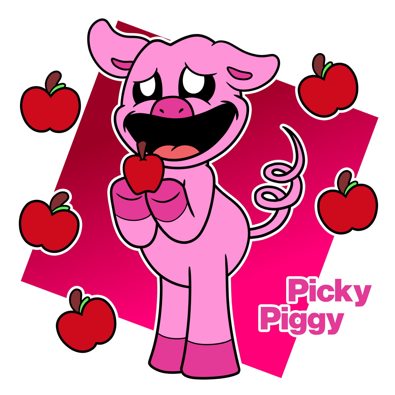 Smiling Critters: Picky Piggy by Gregory-the-Griffon on DeviantArt