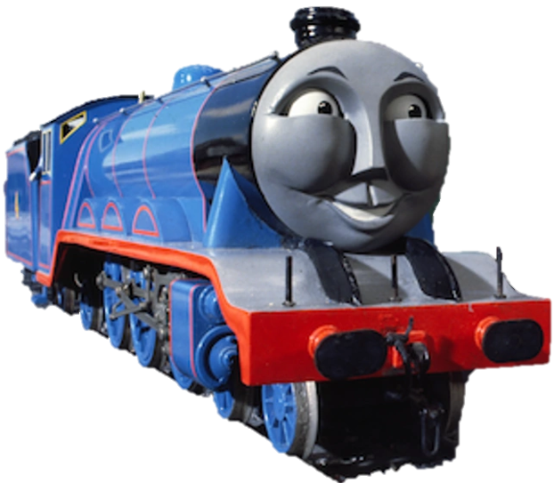Gordon the Big Engine Transparent (Series 5 Style) by ...