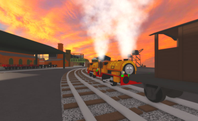 Sodor Fallout AU - Bill and Ben shunt BoCo's Train by ...