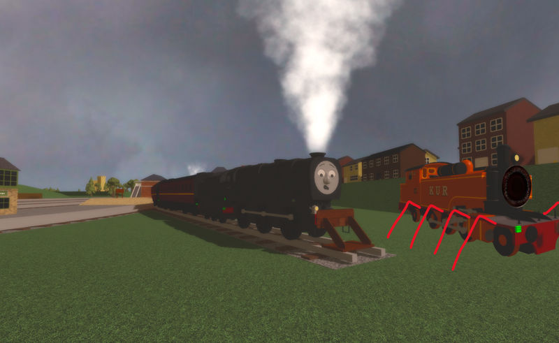 Sodor Fallout AU - The Crash ends the Chase by SudrianRailwayStudio on ...