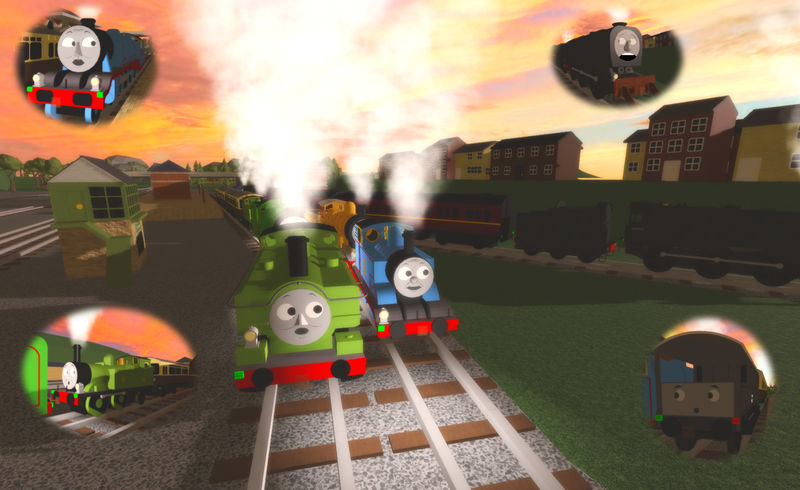 Sodor Fallout AU - The group finds Neville by SudrianRailwayStudio on DeviantArt