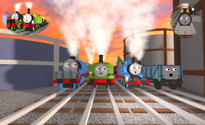 Sodor Fallout AU - Screams from the Ironworks by SudrianRailwayStudio ...