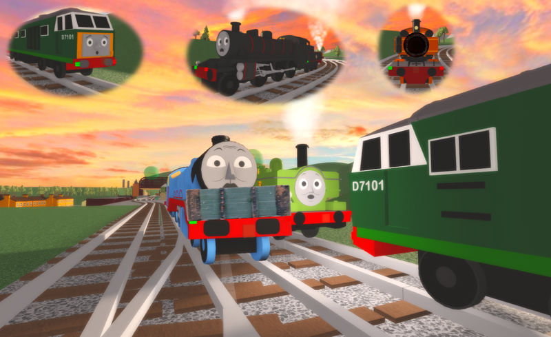 Sodor Fallout AU - On the Run by SudrianRailwayStudio on DeviantArt
