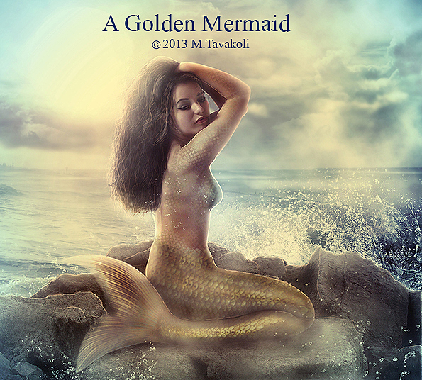 A Golden Mermaid