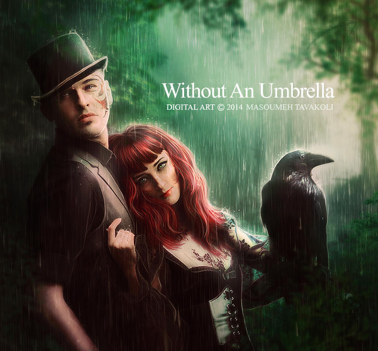 Without An Umbrella by DigitalDreams-Art