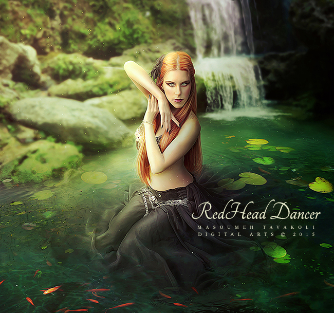 RedHead Dancer by DigitalDreams-Art