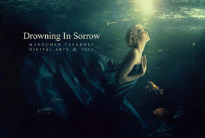 Drowning in sorrow by DigitalDreams-Art