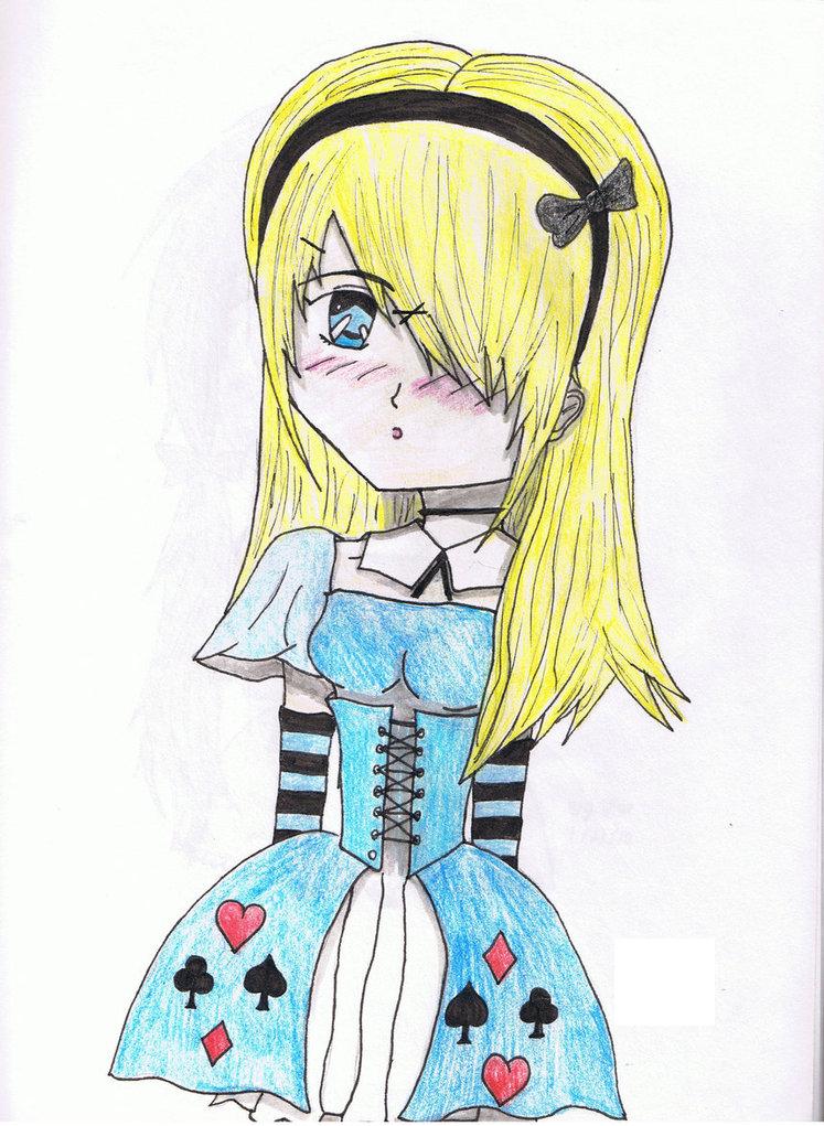 Emo Alice in Wonderland
