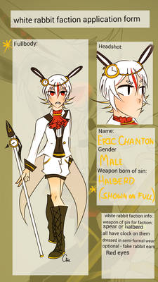 {SW} White Rabbit Faction - Eric Chanton