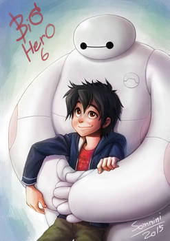 Hiro_Baymax Fan art