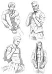 Man Drawing Practice by sommimi