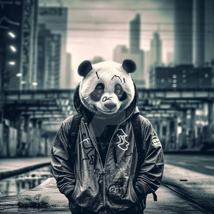 Urban Street Panda by Wilb-Digital on DeviantArt