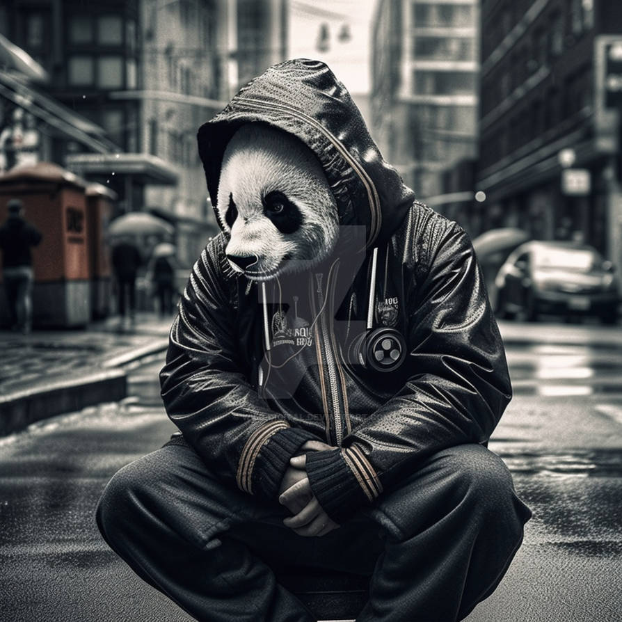 Urban street Panda by Wilb-Digital on DeviantArt