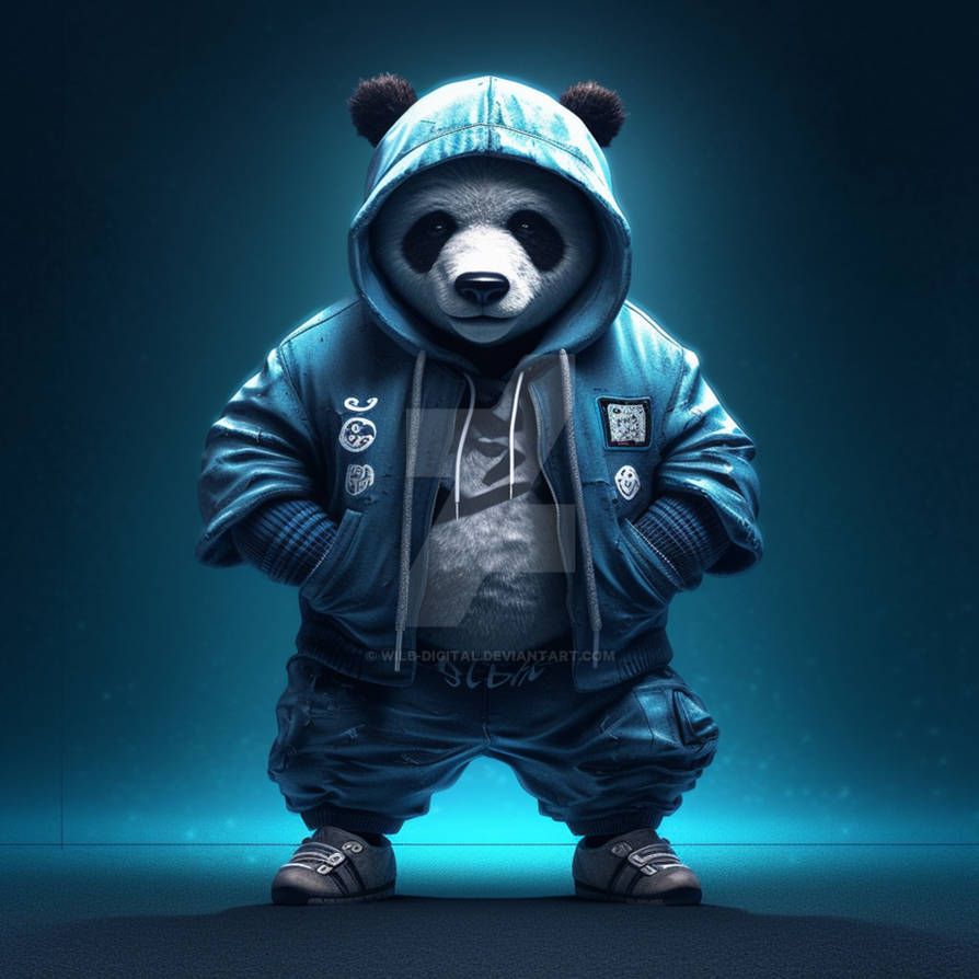 Street Panda by Wilb-Digital on DeviantArt
