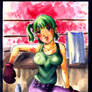 boxing girl