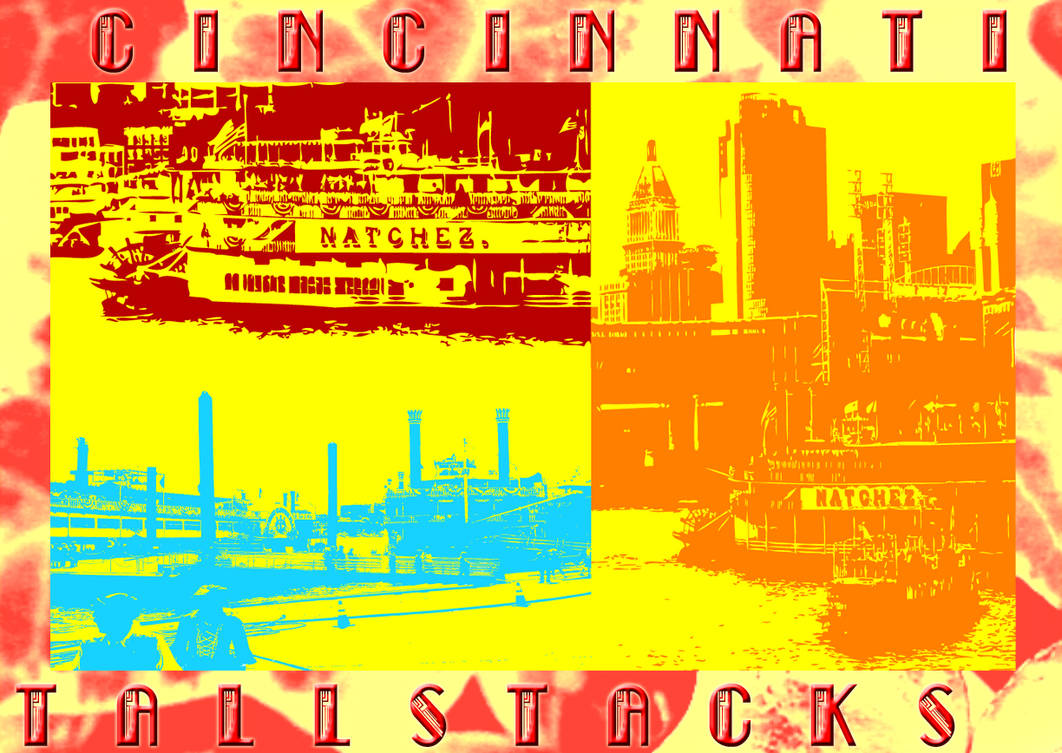 Cincinnati Reds Stack Visit Cincinnati: Tall Stacks by Sunlandictwin on DeviantArt