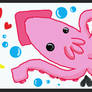 Graffiti -  Tako The Pink Squid !