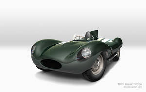 3D Models: 1955 Jaguar D-Type