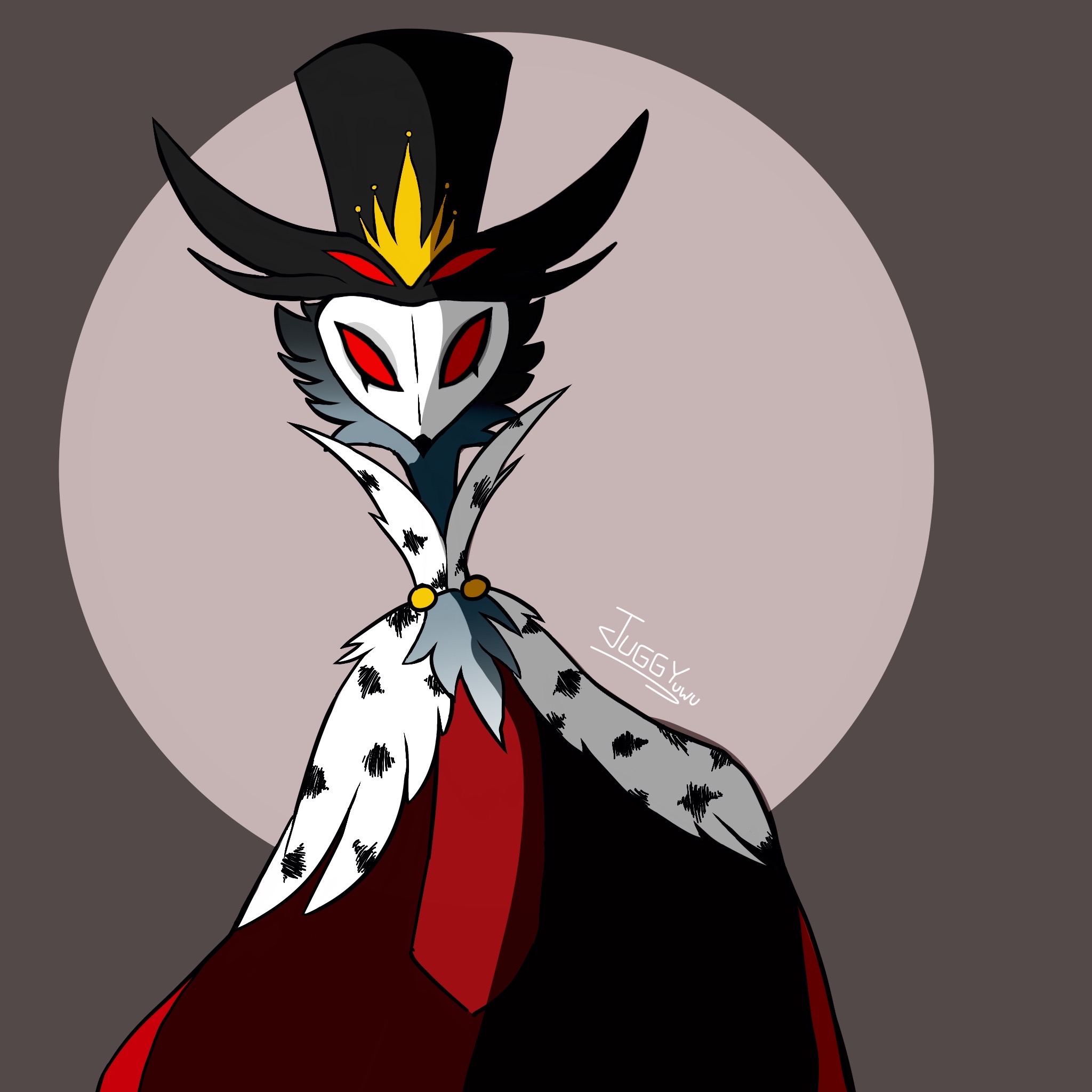 Stolas Back View Stolas by yoongsicle on DeviantArt