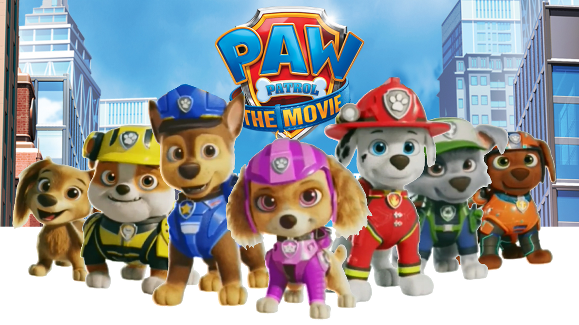 PAW Patrol Movie Pups by YourboiMario on DeviantArt