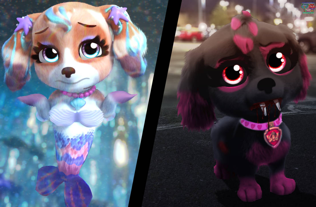 (Screenshot Edit) Sisters in their Mer-Were Forms by YourboiMario on ...