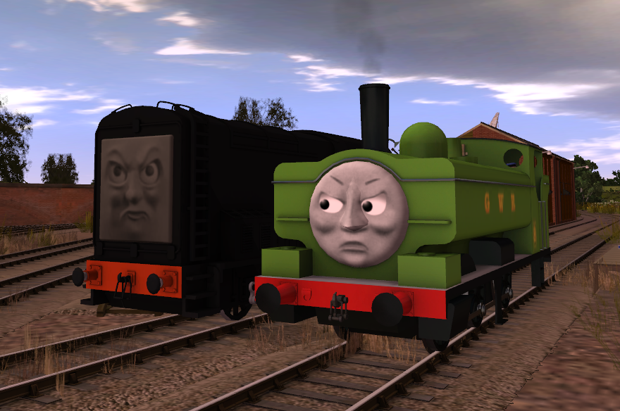 Duck And The Diesel Engine By BustedBuffer On DeviantArt duck-and-the-diesel-engine-by-bustedbuffer-on-deviantart