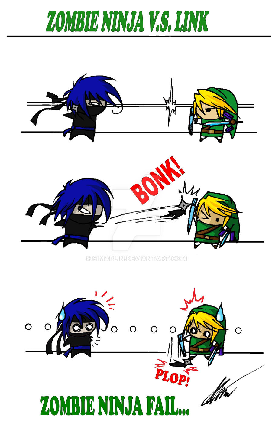 Ninja vs Link