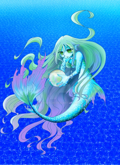 Blue Mermaid (adoptable Closed)
