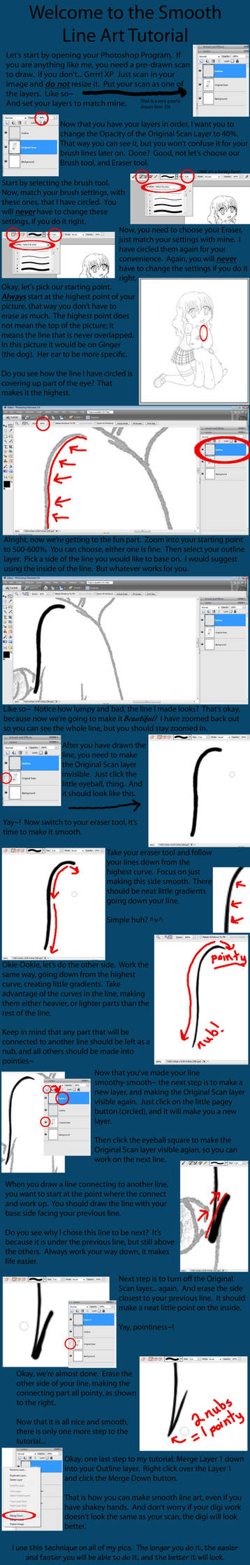 Smooth Line Art Tutorial