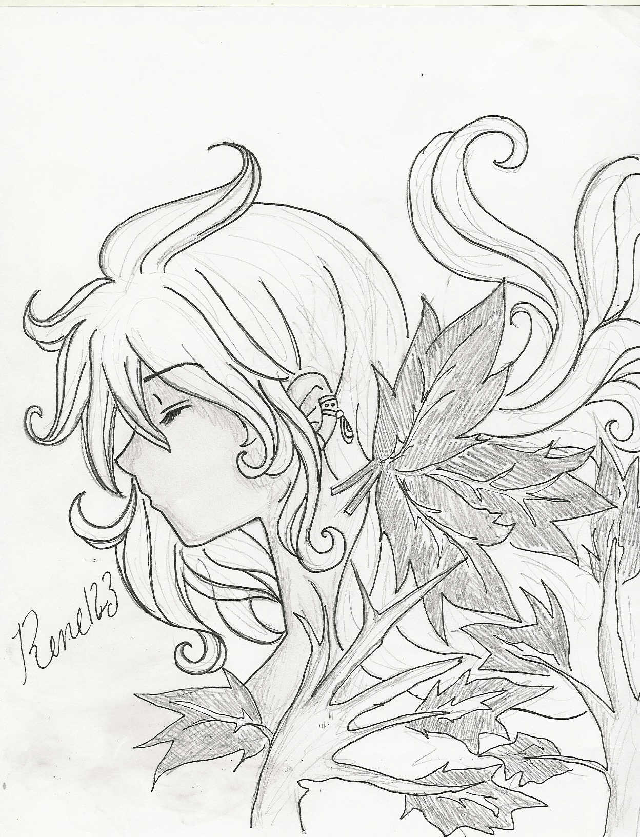 pic Nature Mother Nature Motherhood Sketches mother nature by rene123 on deviantart