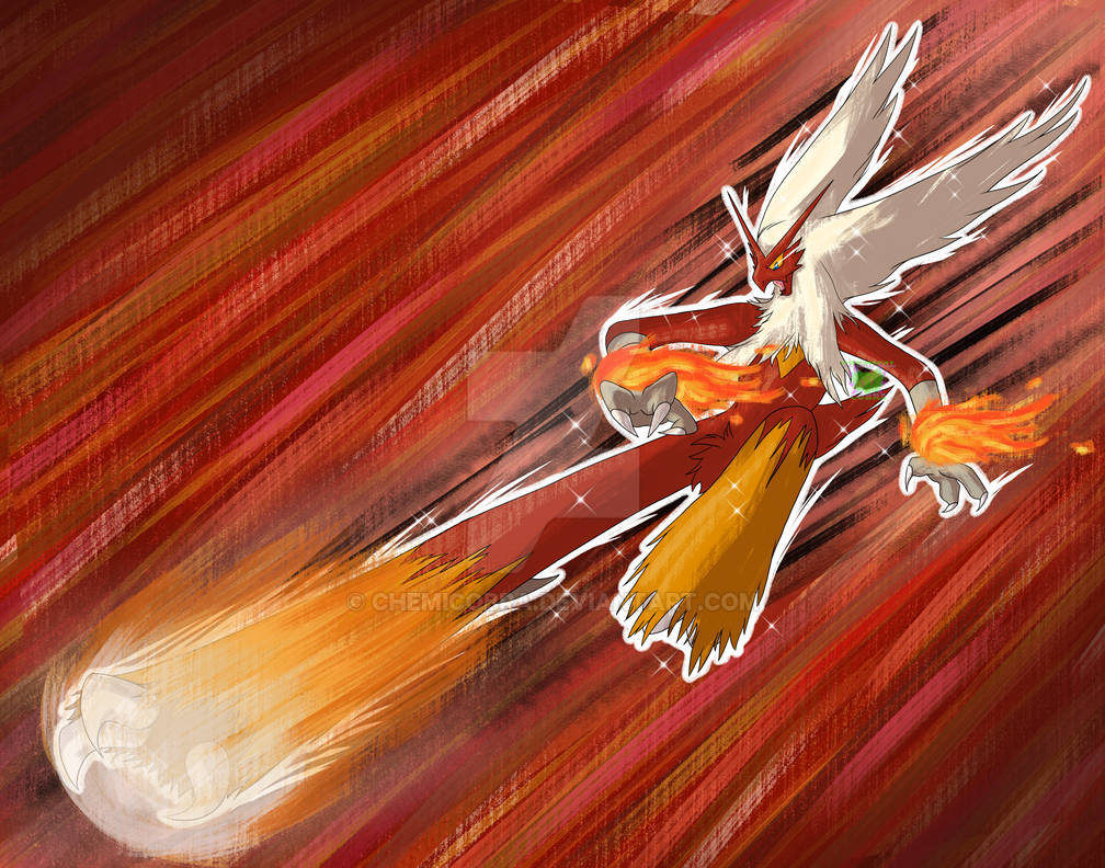 Shiny Blaziken by ChemiCobra on DeviantArt