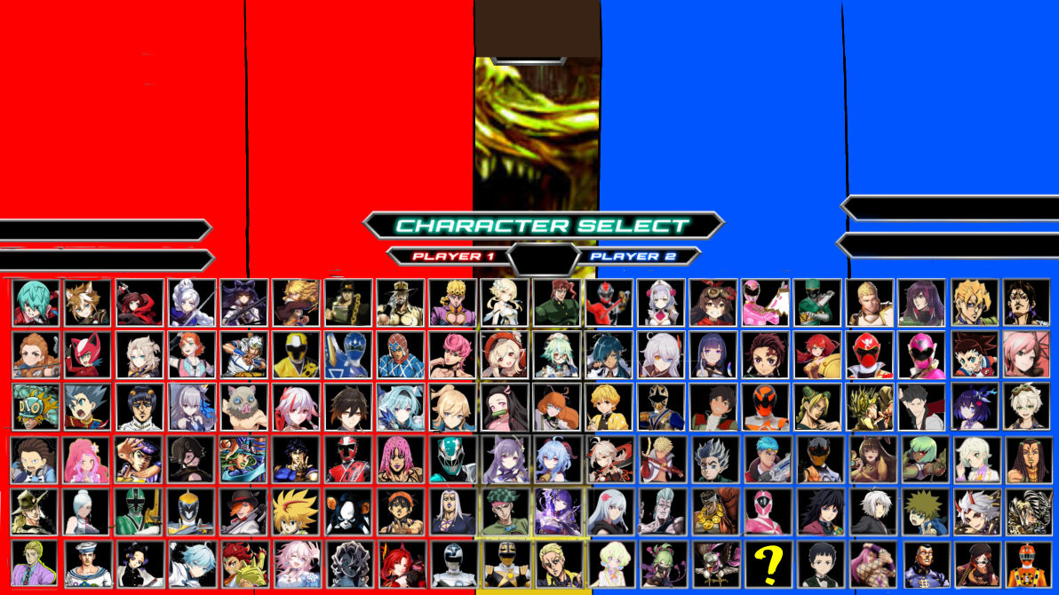 Selected Character Character Select My Version by MichaelNegre on DeviantArt
