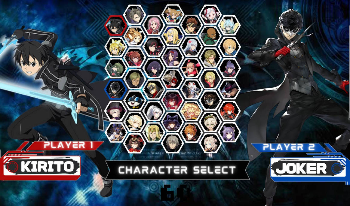 Selected Character My own character select by MichaelNegre on DeviantArt