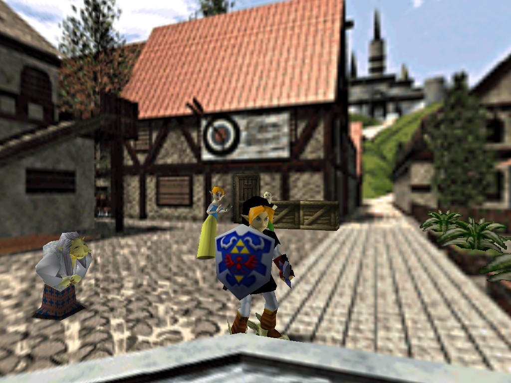 Zelda Ocarina Of Time Adult Link In Market By Raffine52 On Deviantart Zelda Ocarina Of Time Adult Link In Market By Raffine52 On Deviantart