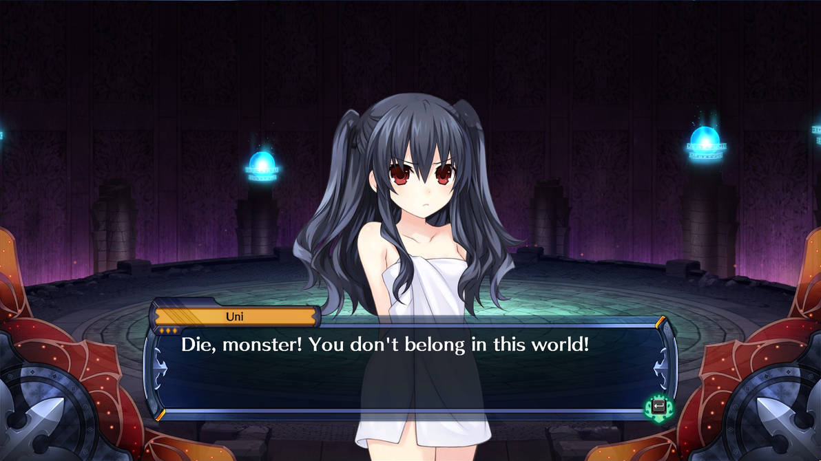 you don't belong in this world monster