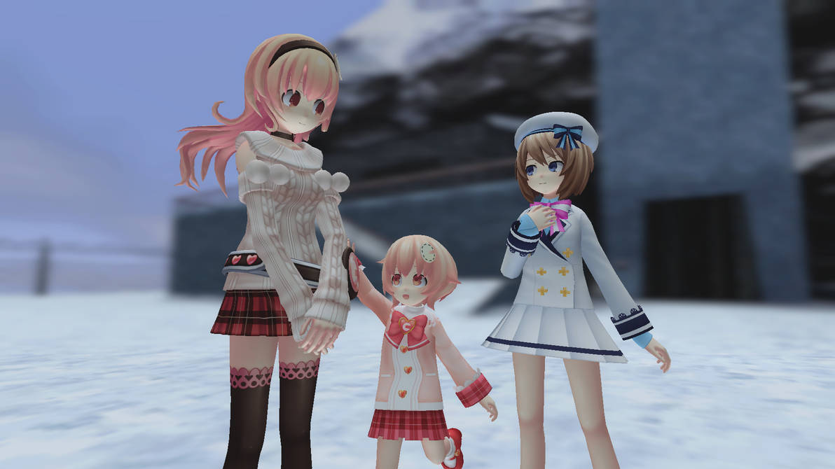 Compa, Little Compa and Blanc by Raffine52 on DeviantArt