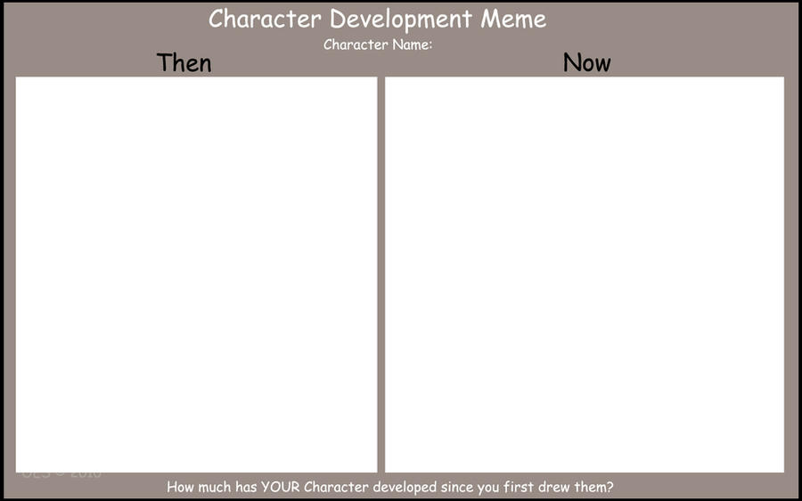 Character Development meme