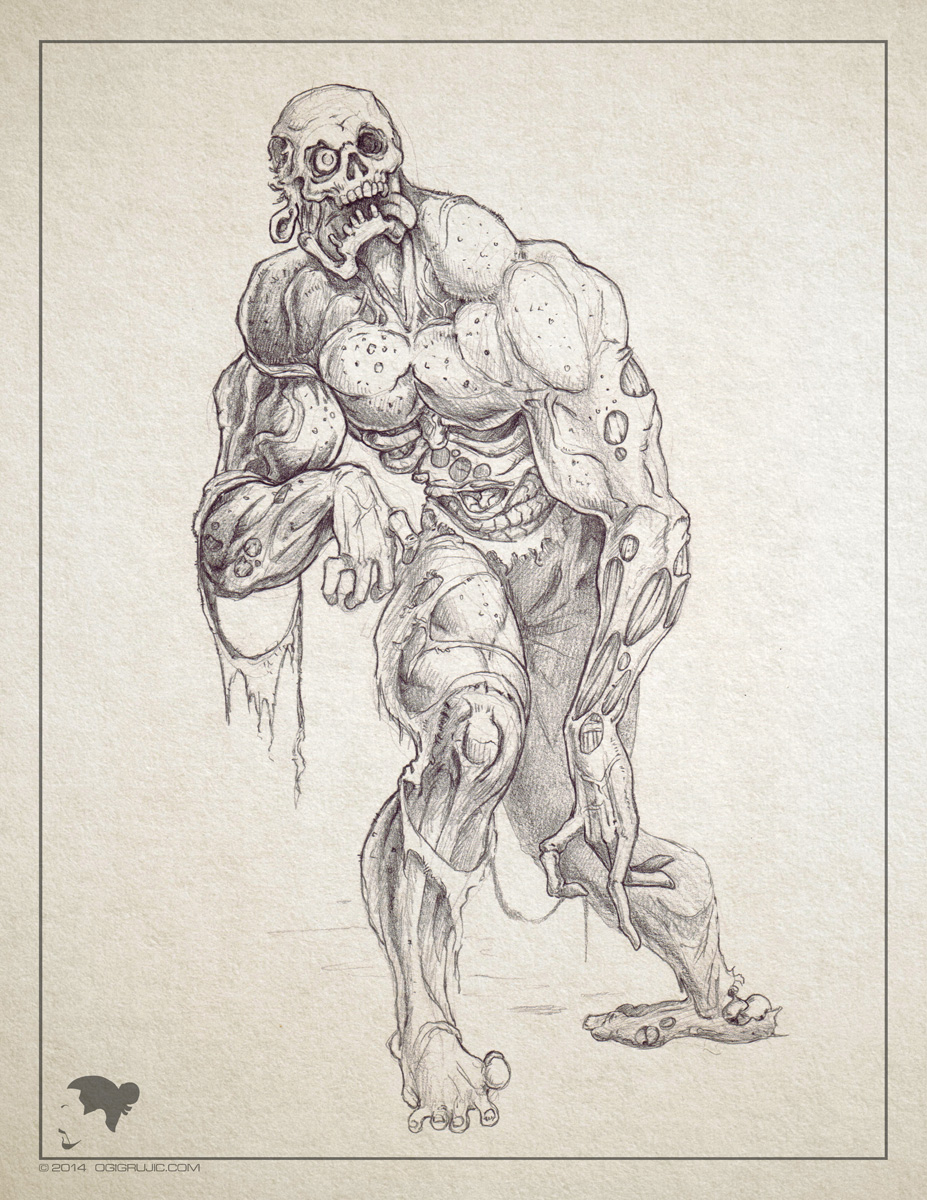 Huge Zombie sketch