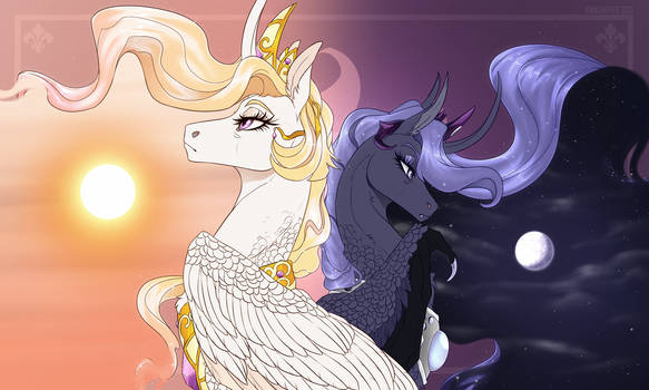 Sisters. Day and Night | MLP:FiM