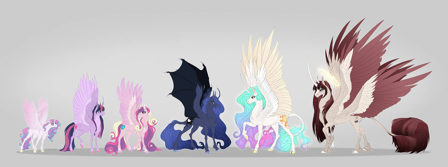Mlp Rulers Alicorns of Equestria | MLP:FiM by dementra369 on DeviantArt