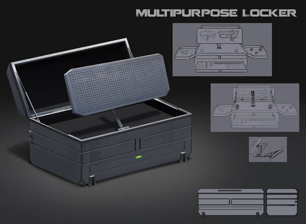 Locker Concept Locker concept by DyanerisArt on DeviantArt