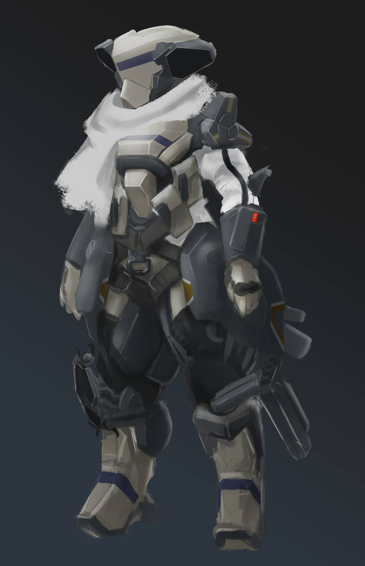 Soldier Concept by MechanicalBlue1 on DeviantArt