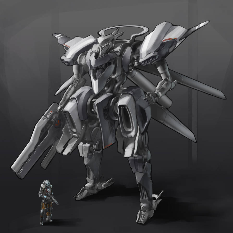 Mech Captain Real Mech and Pilot by MechanicalBlue1 on DeviantArt