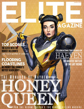 Elite Magazine - Honey Queen cover