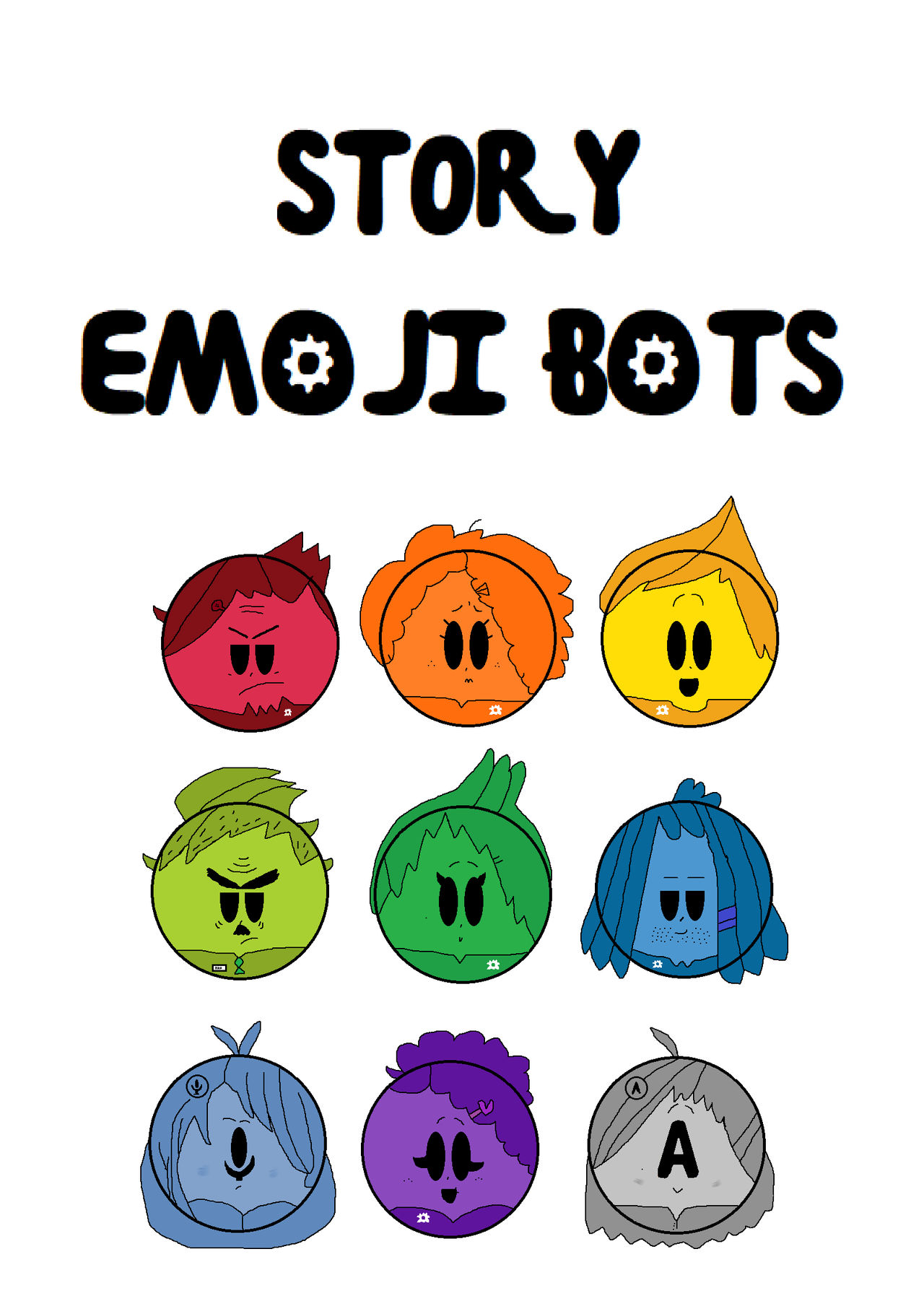 StoryBot Emojis by blueclover24 on DeviantArt