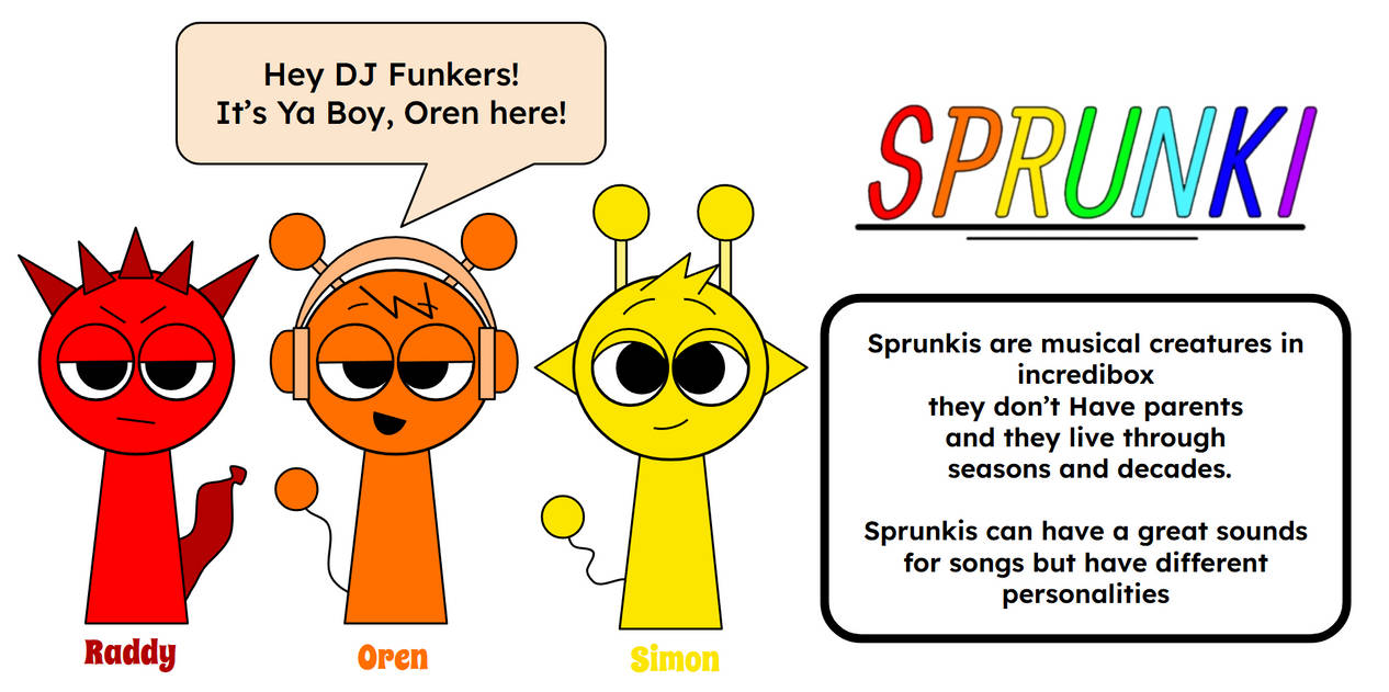All About Sprunki by blueclover24 on DeviantArt